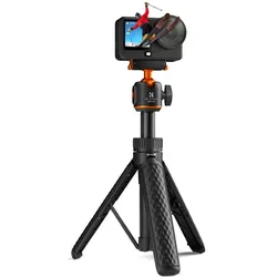 K&F Concept Mini Statyw Kijek Selfie Stick 65cm 360° Głowica Do Dji Osmo Nano / Action 6 / Kf09.181, Selfie Stick