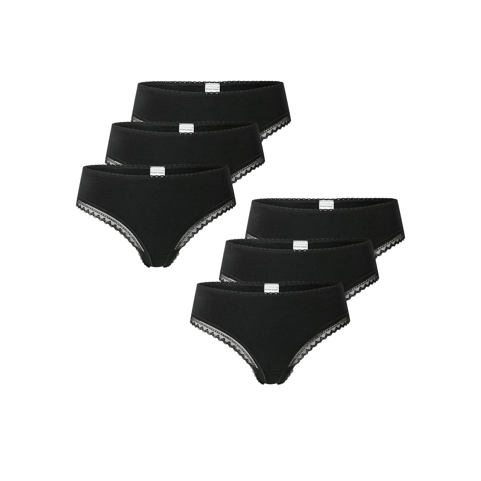 Schiesser Damen Tanga Modern Multipacks 6er Pack