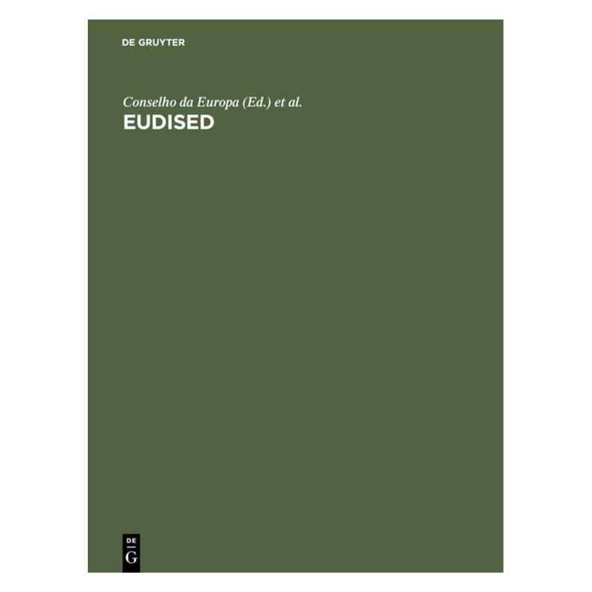 De Gruyter Eudised (Deutsch, Hardcover) (67760755)