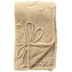 Dutch Decor Kuscheldecke 'Blenda' 150 x 200 cm Sandshell - Braun