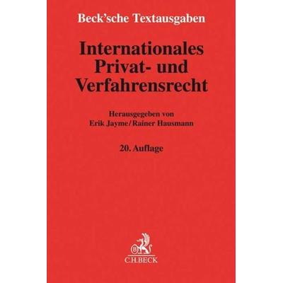 Internationales Privat- und Verfahrensrecht, Taschenbuch von , C.H. Beck