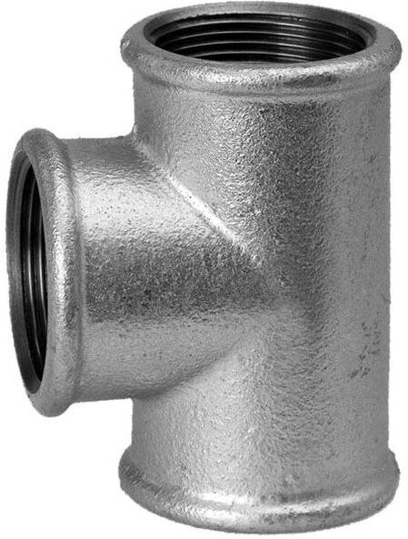 Schmidt, Hermann Hermann Schmidt Temperguss 130 T-Stück 13130025 DN 25, 1", egal, IG/IG/IG, verzinkt