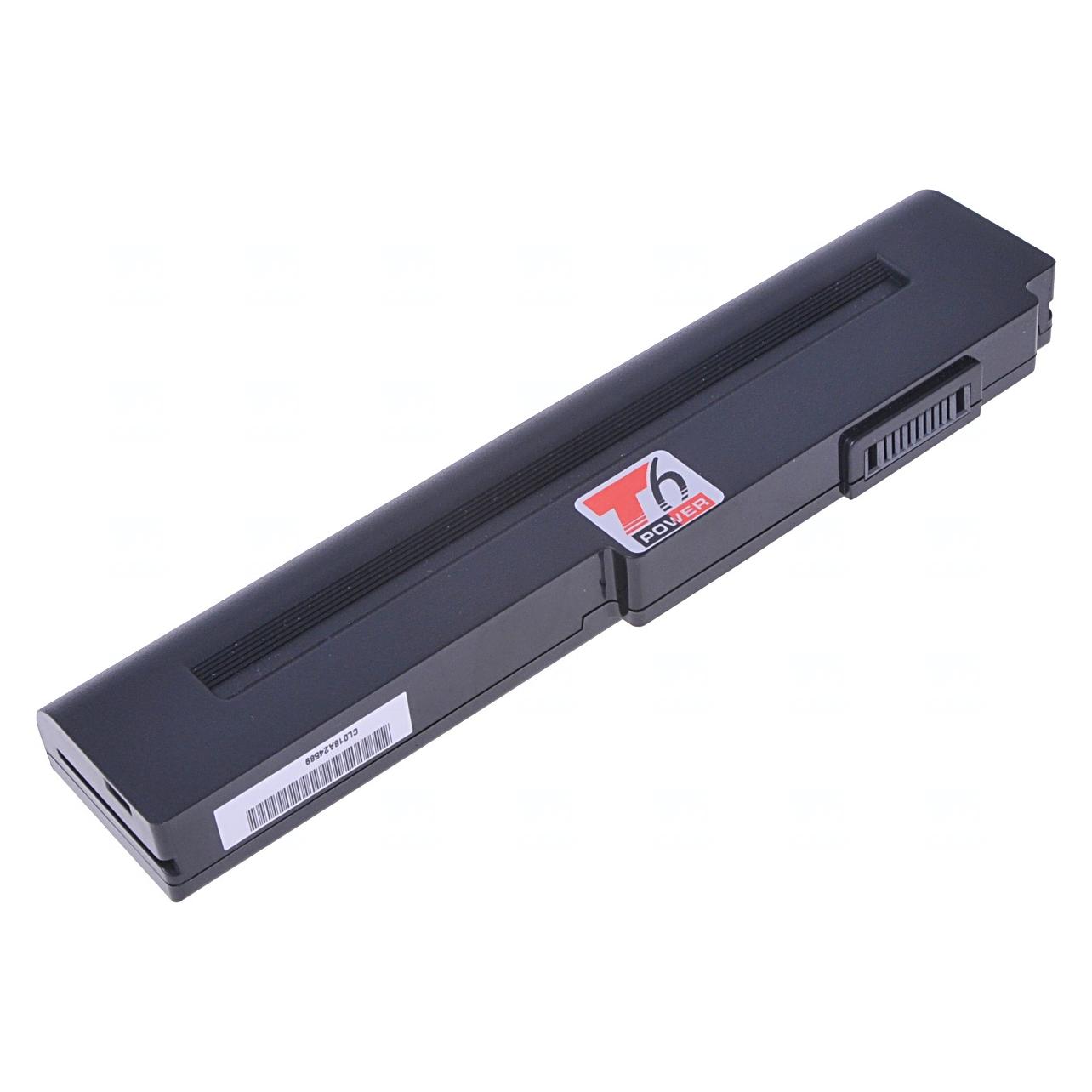 T6 Power Baterie Asus M50, G50, G60, N43, N53, N61, B43, X55, X57, X64,,, 6cell (6 Zellen, 5200 mAh) (NBAS0065)