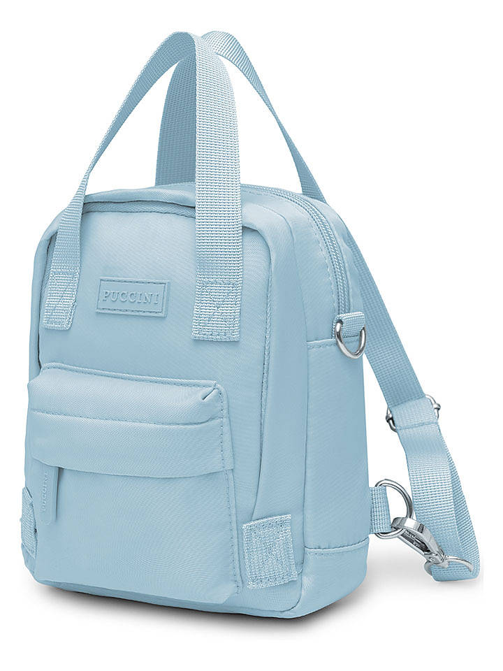 Puccini Rucksack "Joy" in Hellblau - (B)15 x (H)18,5 x (T)5,5 cm - onesize