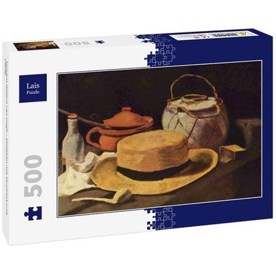 Lais Puzzle Vincent Willem van Gogh - Stilleben mit Strohhut und Pfeife 500 Teile