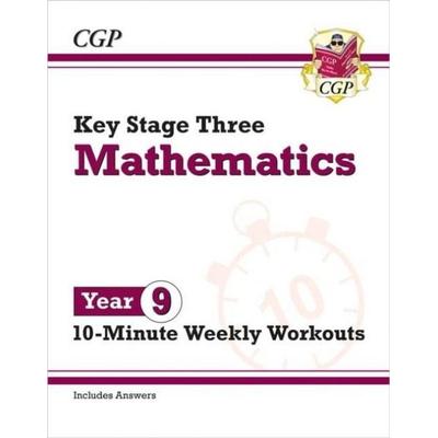 KS3 Year 9 Maths 10-Minute Weekly Workouts, Taschenbuch von Cgp Books, CGP Books, 978-1-78908-576-1