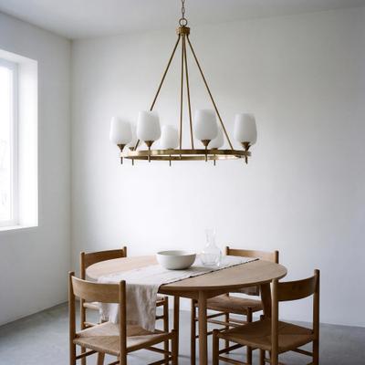 "Livabliss Yueva Minimalist Chandelier - 36""L x 36""W x 36""H"