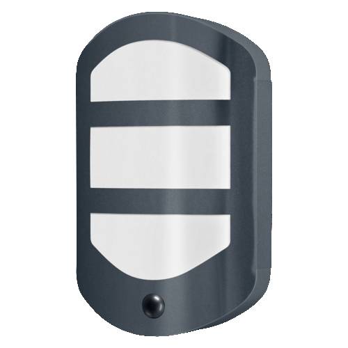 OSRAM ENDURA Style Plate Wall Sensor 12.5W Dark Grey 4099854510151 Außenwandleuchte LED-Modul LED fest eingebaut 12.5W Anthrazit