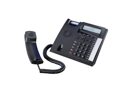 Agfeo Telekommunikation T 18sw Schnurloses Telefon analog Schwarz