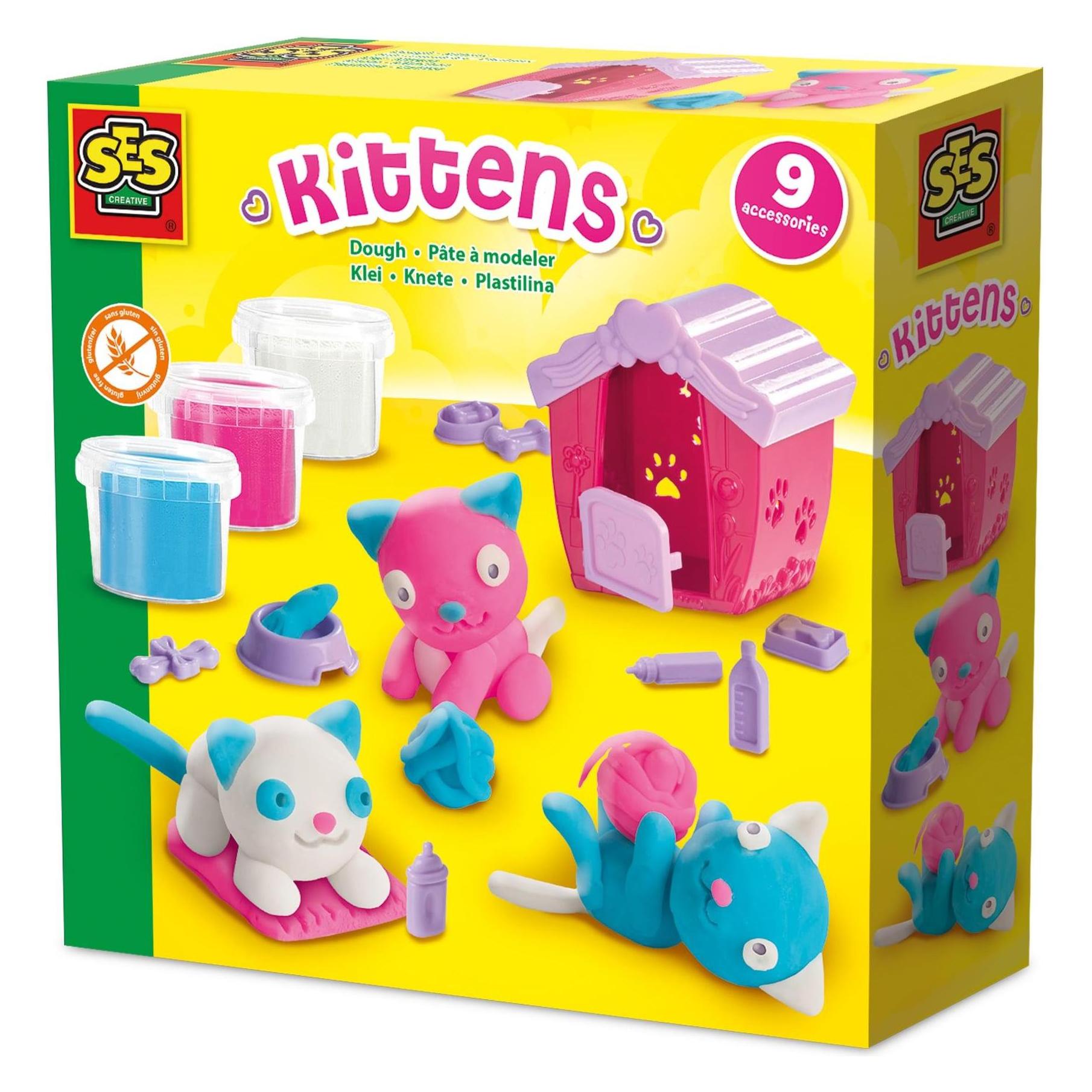 Ses Knetmasse Kätzchen (00506)