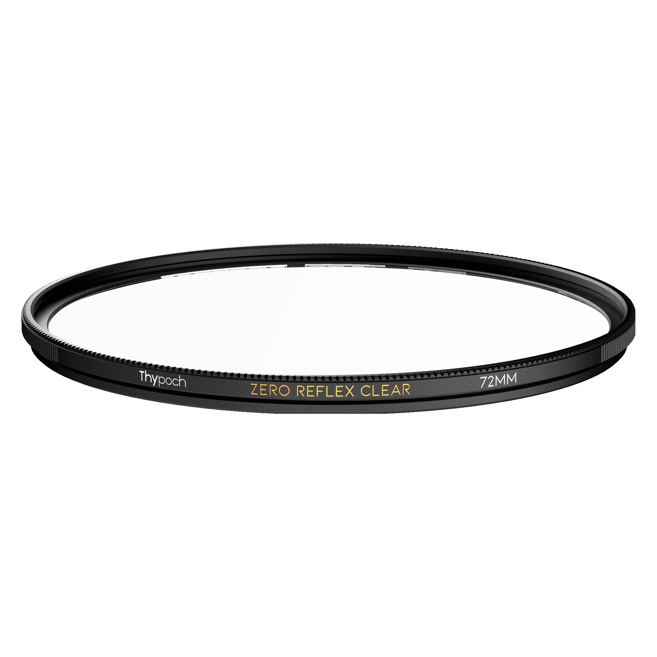 Thypoch Zero Reflex Clear 72mm Filter Black (72 mm, UV-Filter) (TP-ZRC-72-BLK)