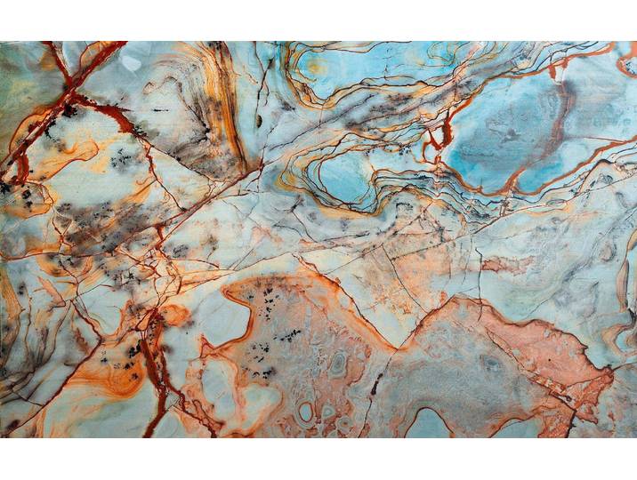 Vliestapete KOMAR Digitaldruck Vlies - Marble - Grösse 400 x 250 cm , braun, B:400m L:250m, Vlies, Tapeten, Vliestapete, Wohnzimmer, Schlafzimmer