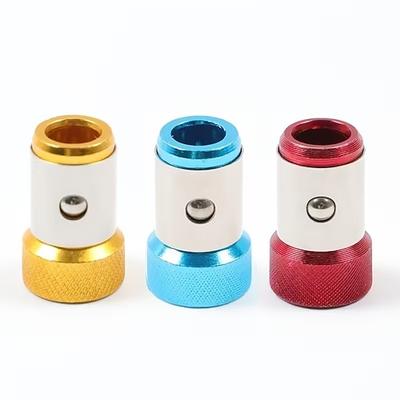 3/6-teiliger magnetischer Bohrerhalter aus rutschfester Legierung mit elektromagnetischen Ringschraubendreherbits für 1/4-Zoll-Sechskantschraubendreher