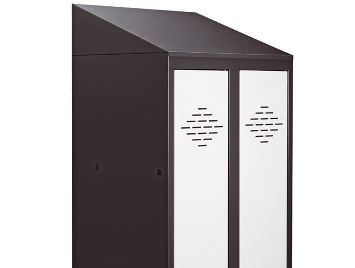 Coiffe vestiaire Avantage - L.60 cm - Anthracite
