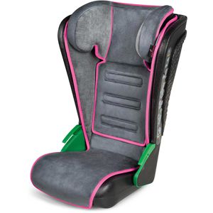 Walser Kindersitz Noemi R129, von 100-135 cm, 14-36 kg, anthrazit / pink, für 3-8 Jahre