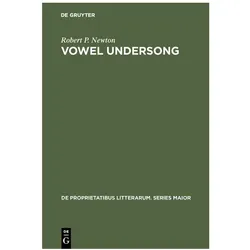 Vowel undersong, Fachbücher von Robert P. Newton