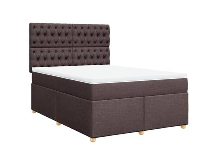PUGYNBK Boxspringbett, 140 x 190 cm, mit Matratze und verstellbarem Kopfteil