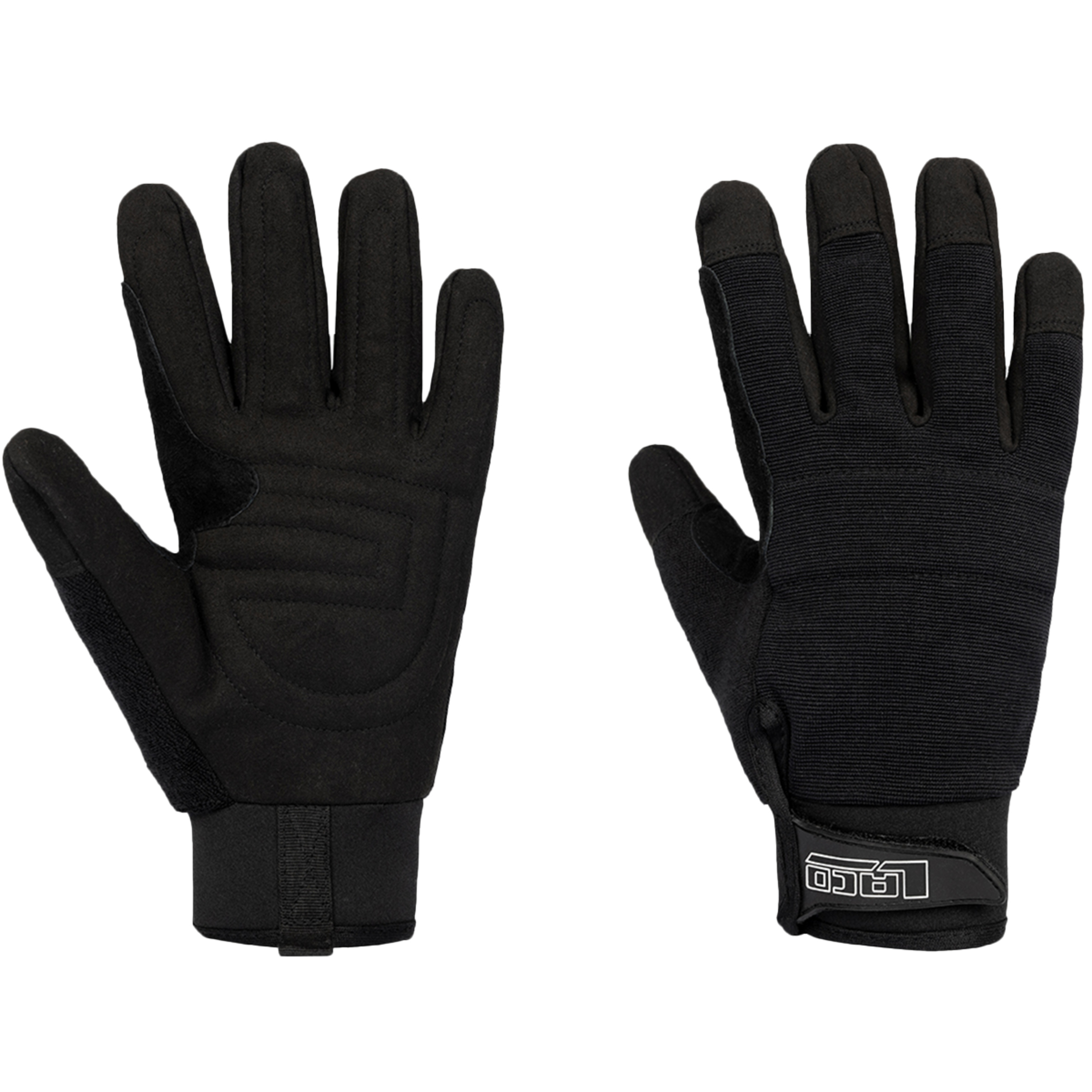 LACD Pro Full Finger Klettersteighandschuhe Klettersteig-Handschuhe schwarz Größe XL Klettersteig