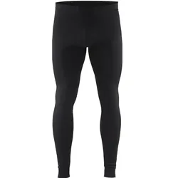 Winter Unterhose mit Merinowolle lang "1891" WARM schwarz - M - schwarz