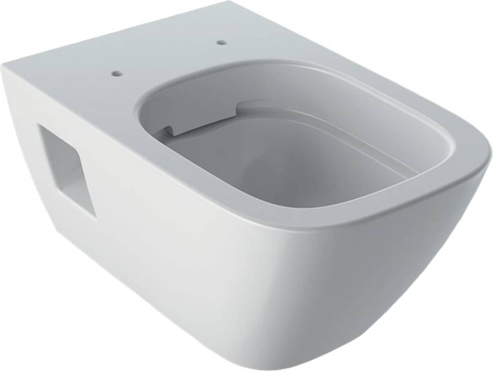 Geberit Renova Plan wandtoilet, diepspuitmodel, gedeeltelijk gesloten vorm, Rimfree
