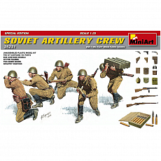 MiniArt - Soviet Artillery Crew - Special Edition - 1:35 - 185 Teile 310802