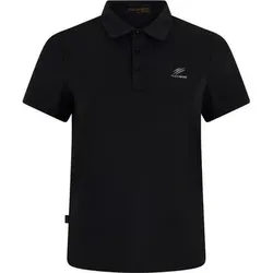 PLEIN SPORT Kurzarm-Poloshirt SCRATCH, Größe XS in Schwarz 02