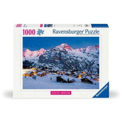 Erwachsenenpuzzle 1000 Teile - Berner Oberland, Mürren