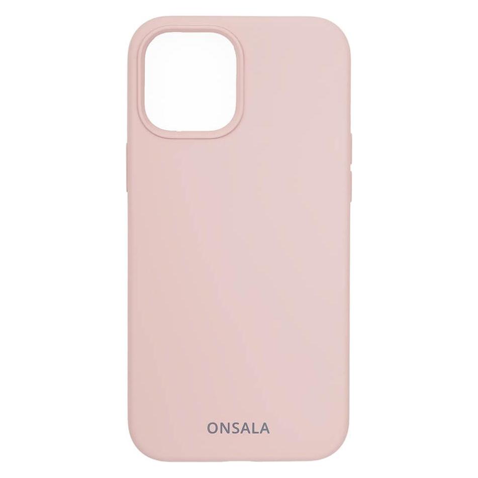 Carl ONSALA Mobil Cover Silicone Sand Pink (Apple iPhone 12 Pro Max) (664010)