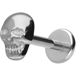 Titan Labret mit Push Fit TOTENKOPF