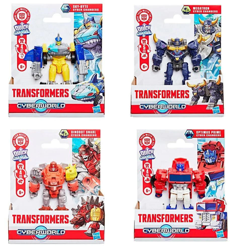 Hasbro Transformers Cyberworld Cyber Changers Sorteerset