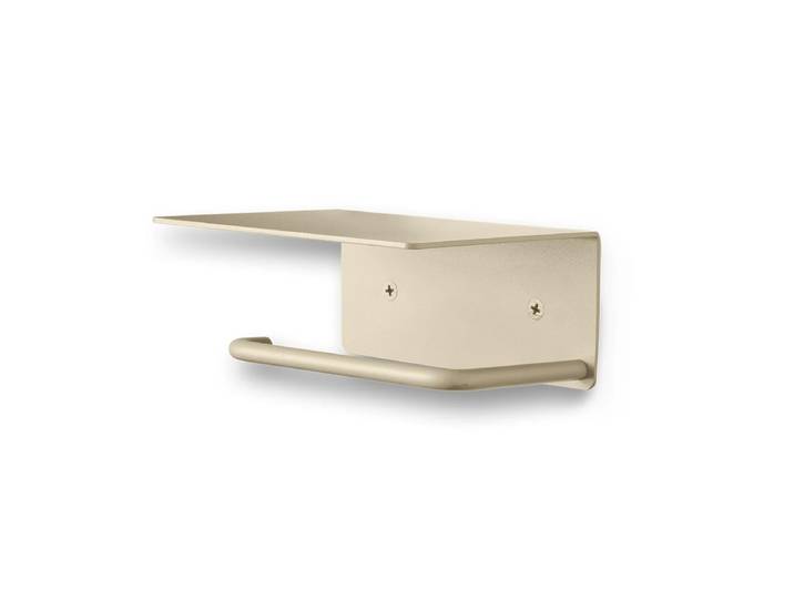 Ferm Living - Dora Toilettenpapierhalter mit Ablage, cashmere