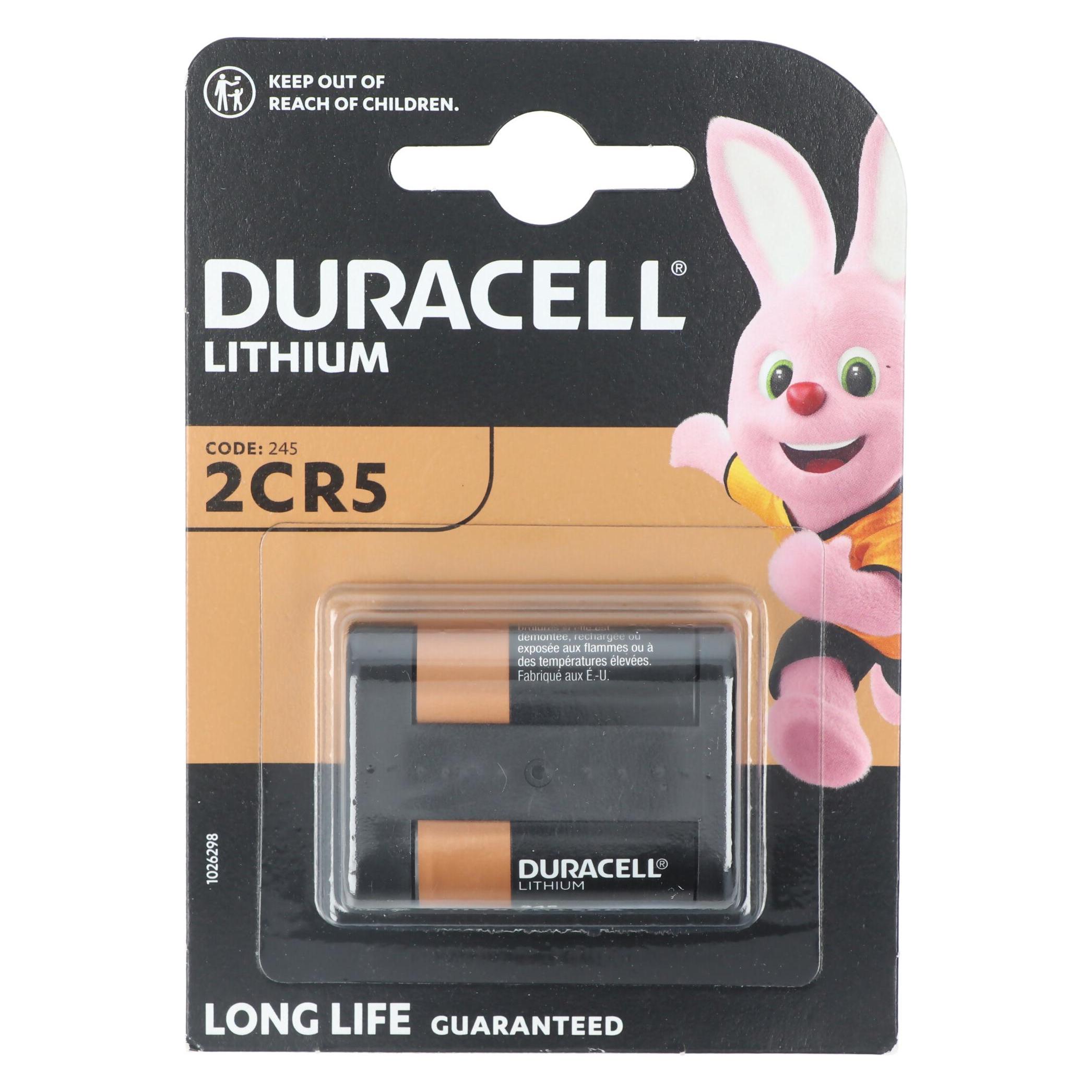 Duracell Photo 6.0V (1 Stk., 2CR5, 1400 mAh) (5000394245105)