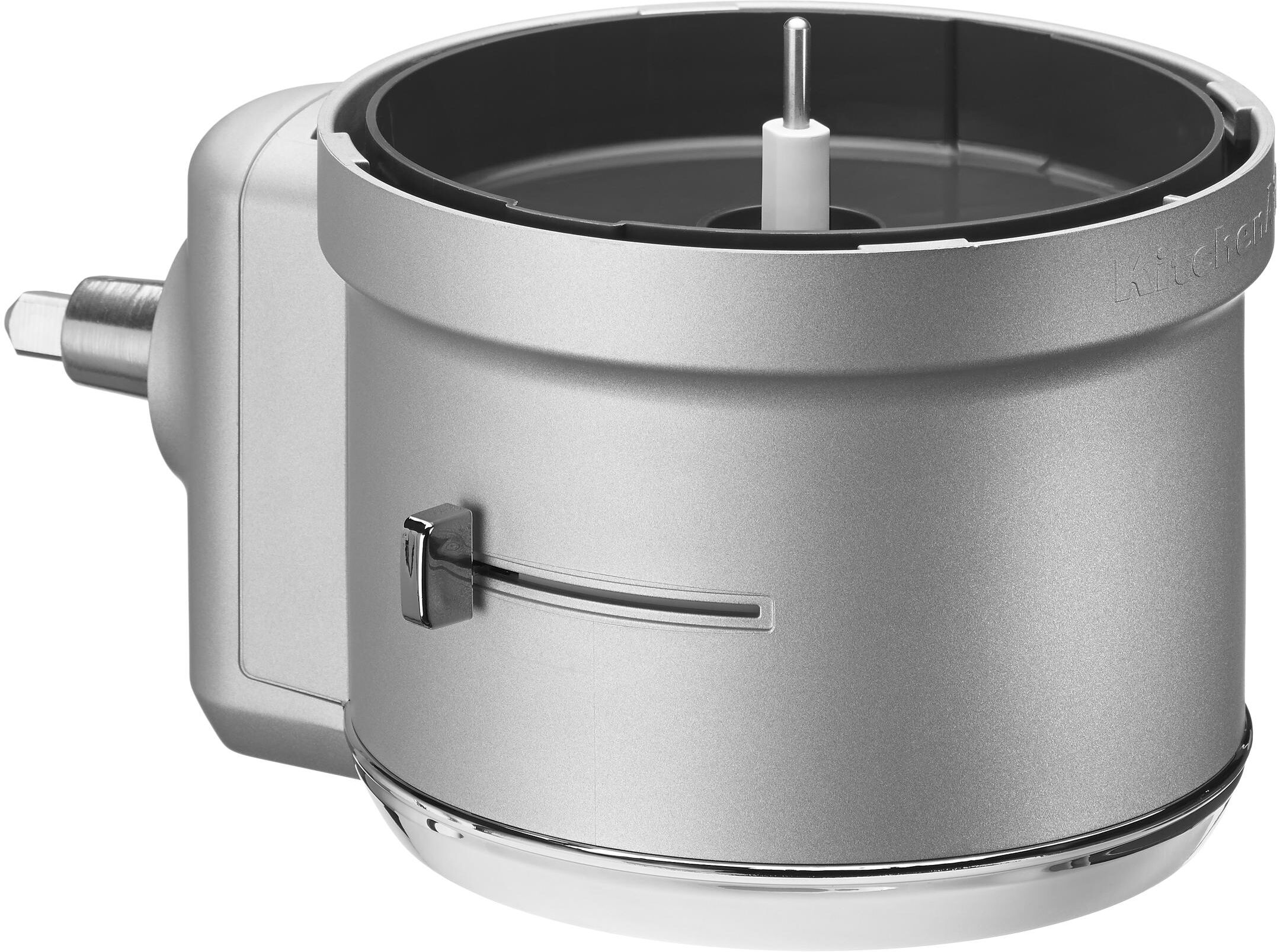 Schneideaufsatz KITCHENAID "Food Processor", silber, B:25,9cm H:24,6cm T:17,5cm, Küchenmaschinen-Aufsätze, Schneideaufsatz silber Einheitsgröße
