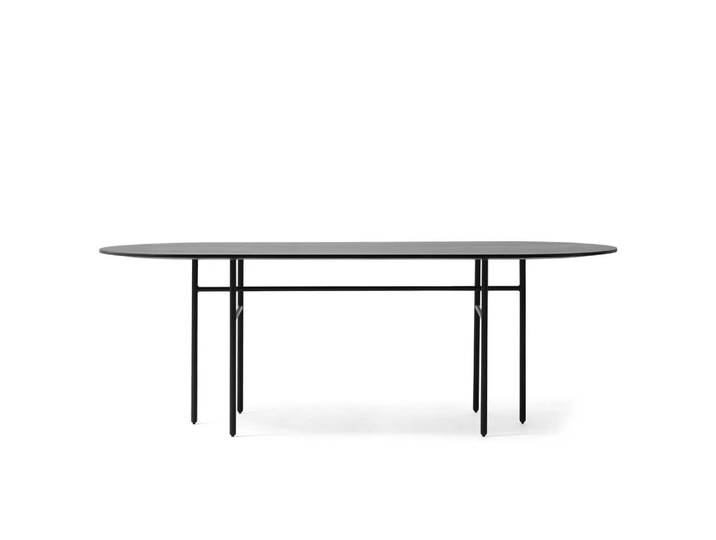 Audo Copenhagen Table Snaregade ovale Noir