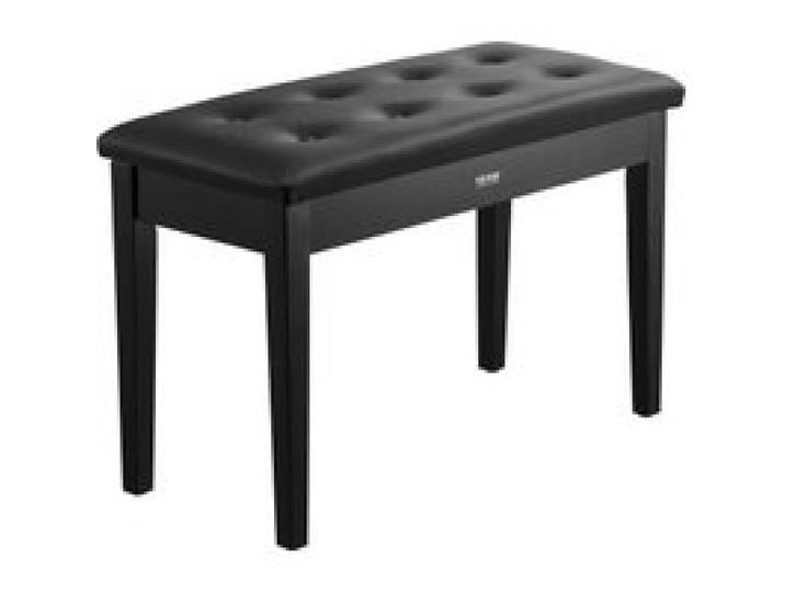 VEVOR Klavierhocker 750 x 355 x 490 mm, Klavierbank, Klavierstuhl mit hochdichter Polsterung, Ablagefach für Notenbücher, hölzerner Pianobank, Hockersitz, für Schminktisch und Wohnzimmer