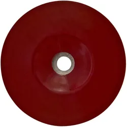 3M, Zubehör Schleifer, 64858 ™ Hochleistungsstützteller flach, rot, 125 mm, M14, flexibel Durchmesser 125mm