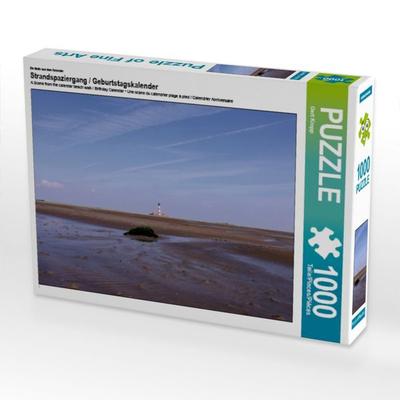 CALVENDO Puzzle Ein Motiv aus dem Kalender Strandspaziergang / Geburtstagskalender | 1000 Teile Lege-Größe 64x48cm Foto-Puzzle für glückliche Stunden