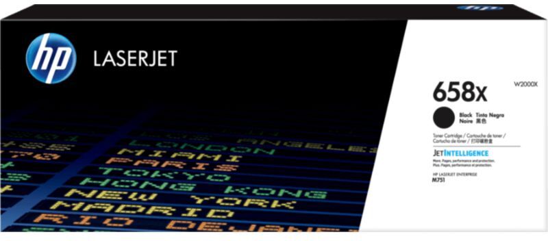 HP 658X (W2000X) - Schwarz - Toner - Hohe Kapazität