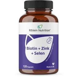 Biotin+Zink+Selen f.Haut Haare & Nägel Kapseln 120 St