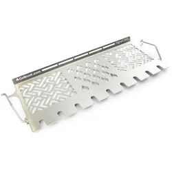 Edelstahl MultiStation für Broil King - Signet 320/340/390 - Warmhalterost