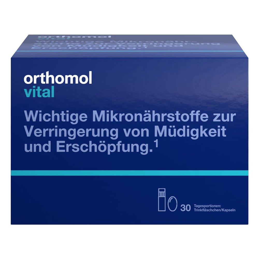 Orthomol pharmazeutische Orthomol Vital Trinkfläschchen/Kapseln Kombipack. 20182747