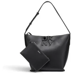 DKNY für Damen. R52JAK49 Schwarze Nicole-Tasche (OSFA), Lässig, Polyurethan