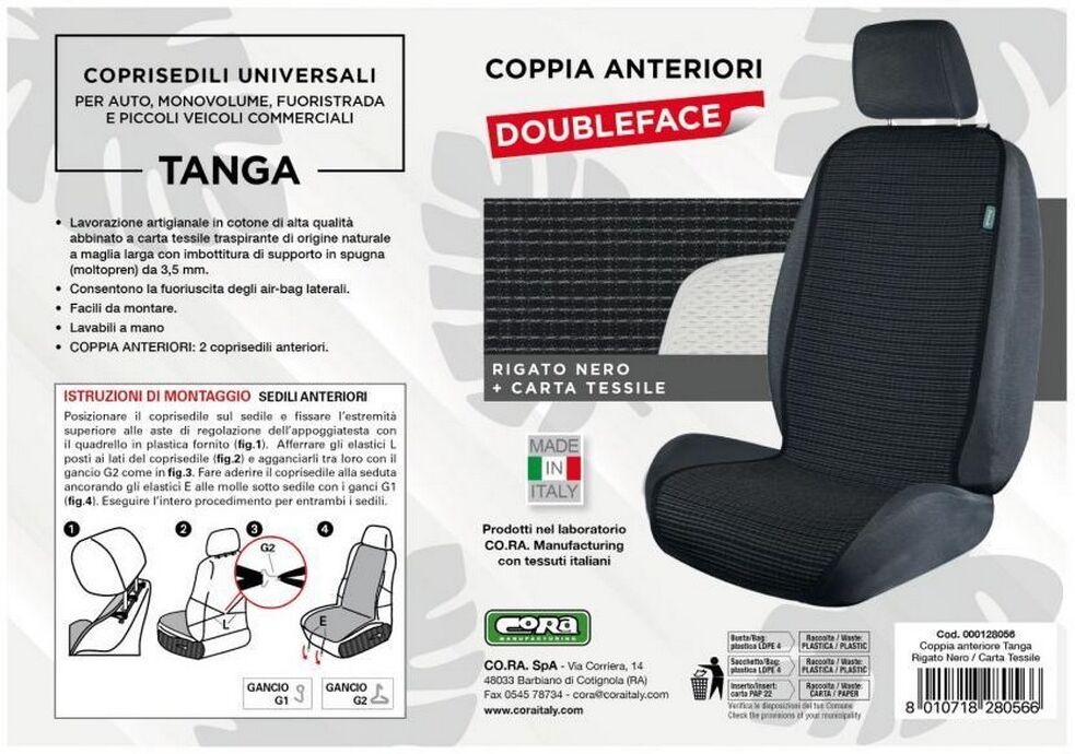 CO.RA. 000128056 Autositzauflage