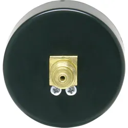 Rohrfeder-Manometer für Solar - Axial, Ø63mm, DN8 (1/4''), 10bar Markierung