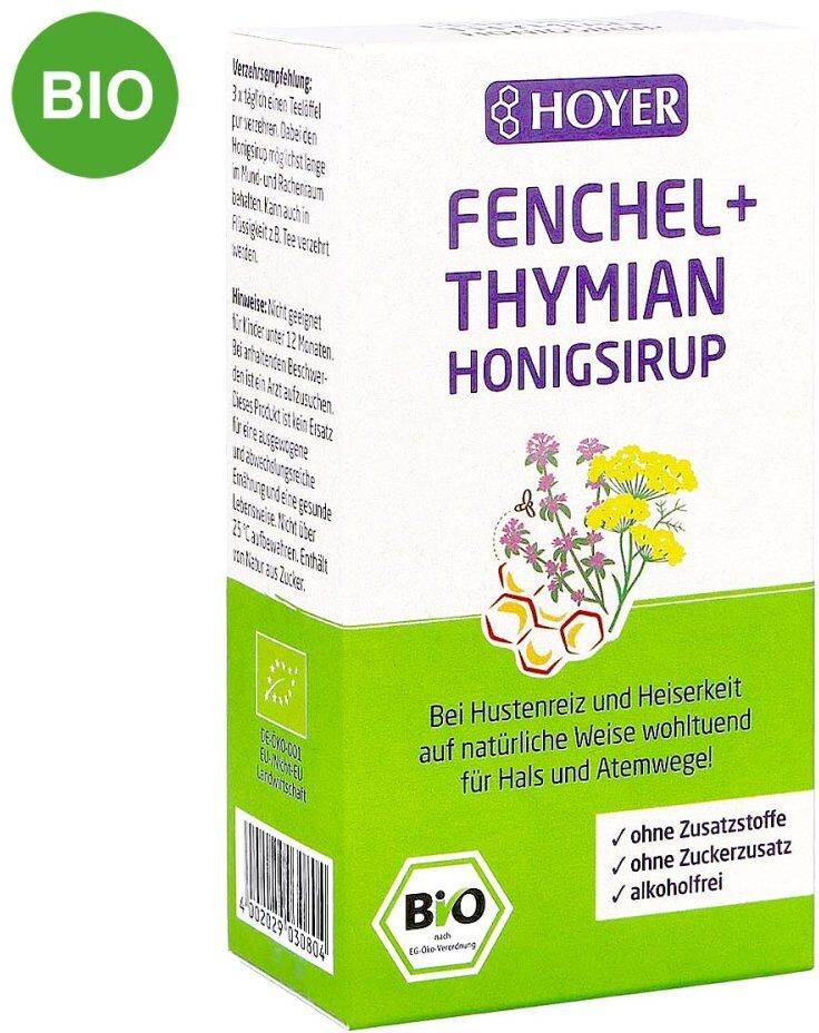 Hoyer Fenchel+thymian Honigsirup