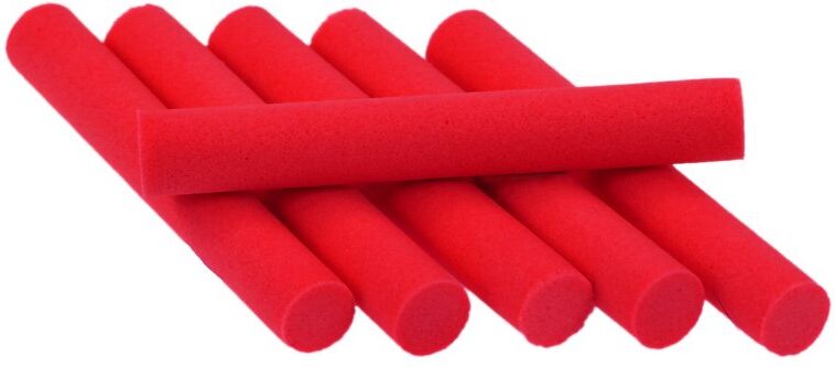 Sybai Foam Cylinders 4mm-Red