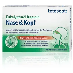 TETESEPT Eukalyptusöl Kapseln Nase & Kopf 20 St