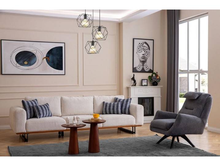 Xlmoebel Polstergarnitur Elegante Design-Sofagarnitur in hochwertiger Verarbeitung, (Sofagarnitur, 2-tlg., 2tlg.Wohnzimmer set (Sofagarnitur 4 + 1Sitzer), Hergestellt in Europa