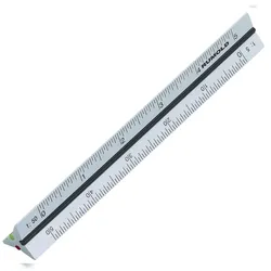 Rumold 195/1/15 Präzisions-Dreikant-Maßstäbe 195, 15 cm