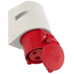 PCE 123-9 CEE-Wandsteckdose 32A 3p 9h IP44 1239
